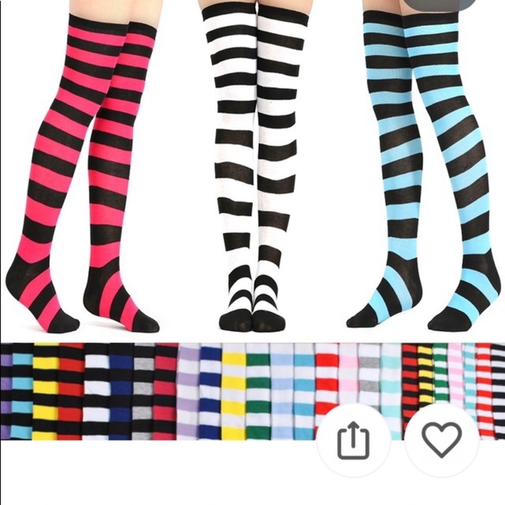Socks over the knee - Picture 1 of 3